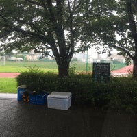Photo taken at 明治大学 八幡山グラウンド by 奈桜 on 7/9/2016