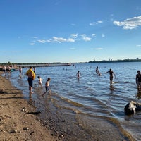 Photo taken at Пляж КамГЭС by Marina T. on 7/11/2020