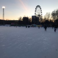 Photo taken at Стадион «Юность» by Marina T. on 1/5/2018
