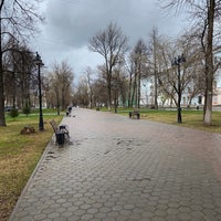 Photo taken at Аллея на Комсомольском проспекте by Marina T. on 4/29/2020