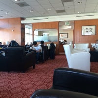 Photo taken at EVA Air Evergreen Lounge by Eric R. on 9/30/2016