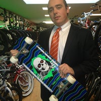 Photo taken at Jones Bicycles &amp;amp; Skateboards by Stra on 3/13/2013