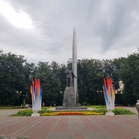 Photo taken at Памятник Циолковскому by Эдгар e. on 8/5/2021