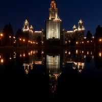 Photo taken at MSU Fountain by Эдгар e. on 7/6/2020