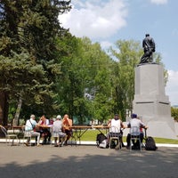 Photo taken at Пушкинский Парк by Эдгар e. on 7/27/2019