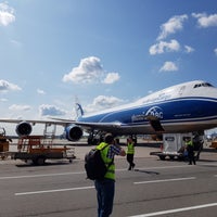 Photo taken at Грузовой терминал «Москва Карго» by Эдгар e. on 8/23/2019