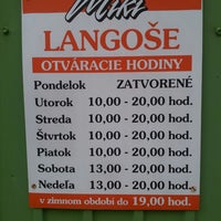 Photo taken at Miki - langoše a lokše by Michal . on 8/23/2013