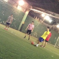 Photo taken at Barrio Parque Fútbol by Ricardo C. on 5/2/2013