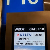 Photo taken at Gate F10 by Brian A. on 2/24/2020
