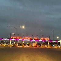 Photo taken at Chicago Skyway Toll Plaza by Carlos V. on 8/10/2021