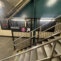Photo taken at MTA Subway - Court Square (E/G/M/7) by Carlos V. on 11/29/2023