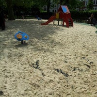 Photo taken at Queens Park Sand Pit by Jayd L. on 5/25/2013