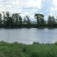 Photo taken at Сосновое (Ломоносовское) озеро by Diana B. on 6/19/2017