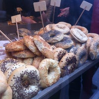 Photo taken at Bagelstein by Nick D. on 2/18/2013