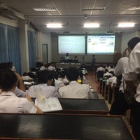 Photo taken at Classroom Building 1 (CB1) by Chonpapus D. on 9/15/2016