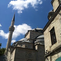 Photo taken at Mihrimah Sultan Mosque by Ersin on 7/22/2015