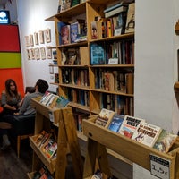 Photo taken at Cafetería Librería Ubik Café by Jennifer N. on 5/1/2019