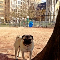 Photo taken at Lucas Dog Park by Erica on 4/1/2013