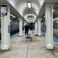 Photo taken at CTA - Grand (Blue) by Aaron on 12/21/2022