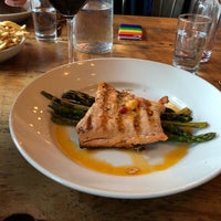 Photo taken at Hutch American Kitchen &amp;amp; Bar by Aaron on 6/10/2018
