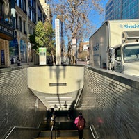 Photo taken at Civic Center/UN Plaza BART Station by Aaron on 11/17/2022