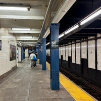 Photo taken at MTA Subway - 50th St (C/E) by Aaron on 11/10/2023