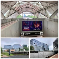 Photo taken at Wiehle-Reston East Metro Station by Aaron on 5/14/2022