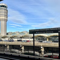 Photo taken at Ronald Reagan Washington National Airport Metro Station by Aaron on 2/16/2024