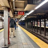 Photo taken at MTA Subway - 72nd St (1/2/3) by Aaron on 11/11/2023