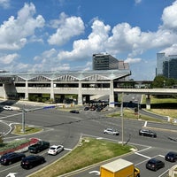 Photo taken at Tysons Metro Station by Aaron on 9/9/2023