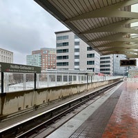 Photo taken at NoMa-Gallaudet U Metro Station by Aaron on 2/11/2024