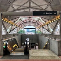 Photo taken at Wiehle-Reston East Metro Station by Aaron on 8/4/2021