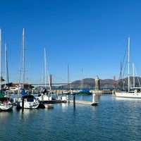 Photo taken at SF Marina Yacht Harbor by Aaron on 12/18/2023