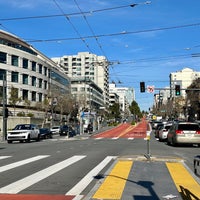 Photo taken at MUNI Bus Stop - Van Ness &amp;amp; McAllister by Aaron on 12/15/2022