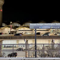 Photo taken at Ronald Reagan Washington National Airport Metro Station by Aaron on 3/18/2024