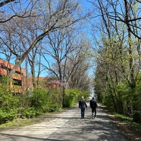 Photo taken at Capital Crescent Trail - Bethesda by Aaron on 4/9/2023