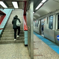 Photo taken at CTA - Clark/Division by Aaron on 12/23/2023