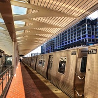 Photo taken at NoMa-Gallaudet U Metro Station by Aaron on 8/5/2021