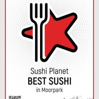 Photo prise au Sushi Planet (Moorpark) par Sushi Planet (Moorpark) le3/25/2021