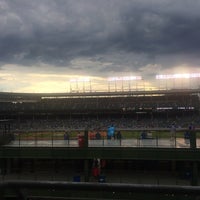 Photo taken at Wrigley Rooftops 3639 by Scott R. on 5/31/2016