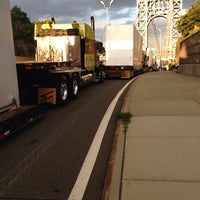 Photo taken at GWB - Oversize Load Staging Area by Keith on 7/26/2013
