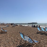 Photo taken at Brighton Beach by Orsi T. on 5/14/2017