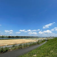 Photo taken at 荒川区少年運動場野球場 by こばや on 9/23/2021