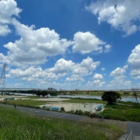 Photo taken at 荒川区少年運動場野球場 by こばや on 7/25/2021