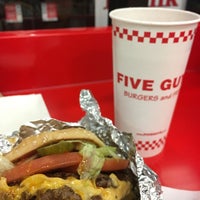 Photo taken at Five Guys by alfanso q. on 11/1/2017
