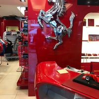 Photo taken at Ferrari Store by Öm📧r on 11/11/2017