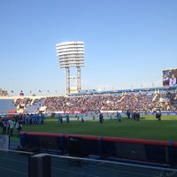 Photo taken at Стадион «Петровский» by Dariya on 5/4/2013