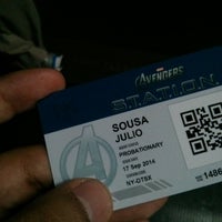 Photo taken at S.T.A.T.I.O.N. (The Avengers Exhibition) by Julio A. on 9/17/2014