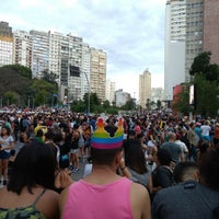 Photo taken at 21ª Parada do Orgulho LGBT by Julio A. on 6/26/2017