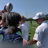 Photo taken at SEAHAWKS Training Camp by Carlos B. on 8/6/2019